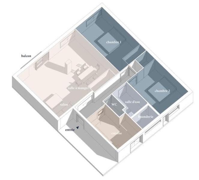 Le Blue Sea - Appt Classe 3 Etoiles A 650m De La Apartment Le Lavandou